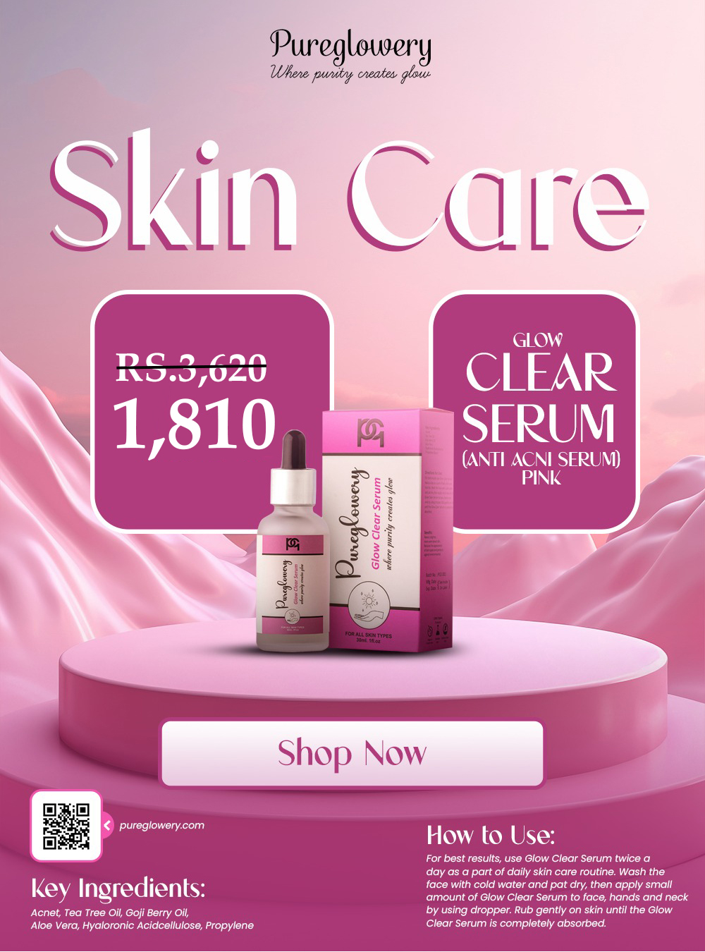 Skin Care Banner